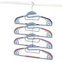Iddefee Clothes Hanger Pack of 10 Plastic Hangers Durable Clothes Hangers with Non-Slip Pads Space Saving for Bedroom Closet Multifunctional Hanger Pants Hangers (Color : Random, Size : 41.5230.5cm) Iddefee Clothes Hanger Pack of 10 Plastic Hangers Durable Clothes Hangers with Non-Slip Pads Space Saving for Bedroom Closet Multifunctional Hanger Pants Hangers (Color : Random, Size : 41.5230.5cm)