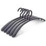 Seamless Curved Anti-Slip Wide Shoulder Thick Adult Plastic Hangers Shirt Hanger Clothes Hanging 20 Pack FANJIANI