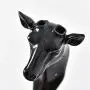 1PCS Creative Deer Head Traceless Wall Hook Decorative Animal Head Wall Mount Hanger Resin Crafts for Key Bag Hat Black Practical and Useful 1PCS Creative Deer Head Traceless Wall Hook Decorative Animal Head Wall Mount Hanger Resin Crafts for Key Bag Hat Black Practical and Useful