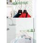 Falytemow Portable Window Drying Rack Clothes Hangers Holder Window Frame Door Windowsill Balcony Laundry Drying Rack Pack of 2