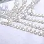 Jili Online 30cm Luxury Pearl Beaded Clothes Hangers Decorative Pants Trousers Clothes Hanger with Clip for Adults - White, 30cm Jili Online 30cm Luxury Pearl Beaded Clothes Hangers Decorative Pants Trousers Clothes Hanger with Clip for Adults - White, 30cm
