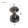 Leyden TM Black Archaize Brass Coat Hooks Wall Mounted Hangers Hardware Hanging Clothes Hat, Oil-Rubbed Bronze Finish, 2 Pieces Leyden TM Black Archaize Brass Coat Hooks Wall Mounted Hangers Hardware Hanging Clothes Hat, Oil-Rubbed Bronze Finish, 2 Pieces
