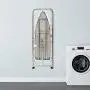 Duwee 14''x38'' Wall Mounted and Door Mounted Ironing Board with Heat Resistant Cover