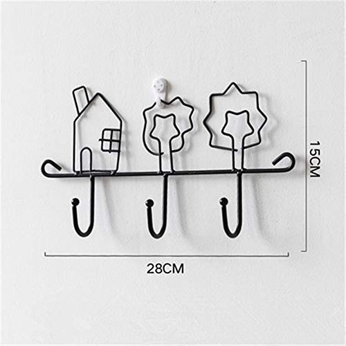 HANXIAODONG Wall Mounted Coat Hook for Bathroom Kitchen Office Wall Mount Coat Hook, Hook Wall Mounted Clothes Hanger for Coat Hat Towel Bag Keys,for Office/Kitchen/Bedroom/Bathroom