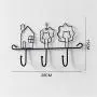 HANXIAODONG Wall Mounted Coat Hook for Bathroom Kitchen Office Wall Mount Coat Hook, Hook Wall Mounted Clothes Hanger for Coat Hat Towel Bag Keys,for Office/Kitchen/Bedroom/Bathroom HANXIAODONG Wall Mounted Coat Hook for Bathroom Kitchen Office Wall Mount Coat Hook, Hook Wall Mounted Clothes Hanger for Coat Hat Towel Bag Keys,for Office/Kitchen/Bedroom/Bathroom
