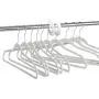 FindUWill 30 Pack Unisex Baby Hangers and 10 Pack Closet Dividers-The Ultimate Nursery Organizer Baby Clothes Velvet Hangers for Baby Clothes and 10 Baby Blank Size Dividers with a Pen