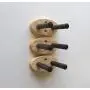 Standard Ukulele Wall Mount Hanger, 3 Pack
