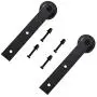 WINSOON Heavy Steel Barn Door Hardware Straight Style Wheel One Set (2PCS Roller) WINSOON Heavy Steel Barn Door Hardware Straight Style Wheel One Set (2PCS Roller)