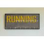 Race Medal Holder/Running Medal Hanger RUNNING CHANGED EVERYTHING- Wood Wall Mounted Medal Organizer. CUSTOMIZATION Available