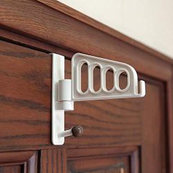 COLNER Over the Door Hook Hanger, Multipurpose Wall Mounted Organizer Storage Hanger,Heavy-duty Storage for Coat, Towel, Bag, Robe