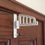 COLNER Over the Door Hook Hanger, Multipurpose Wall Mounted Organizer Storage Hanger,Heavy-duty Storage for Coat, Towel, Bag, Robe