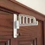 COLNER Over the Door Hook Hanger, Multipurpose Wall Mounted Organizer Storage Hanger,Heavy-duty Storage for Coat, Towel, Bag, Robe
