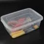 Yubine Clear Storage Containers, 5.7 Liter Plastic Boxes Organizer with Lid, 6 Packs Yubine Clear Storage Containers, 5.7 Liter Plastic Boxes Organizer with Lid, 6 Packs