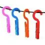 Laundry Hooks Clothespins Hanging Clips Plastic Hanger Home Travel Pack of 10 Laundry Hooks Clothespins Hanging Clips Plastic Hanger Home Travel Pack of 10