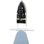 boomprospect Heat Resistant Iron Holder with Ironing Board Hanger Electric Iron Clothes Ironing Accessories - Black