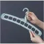 5pcs Random Color Multi-Function Folding Magic Hanger Nine-Hole Rotating Magic Clothes Hanger Wardrobe Drying Clothes Home Bedroom Storage Holder 5pcs Random Color Multi-Function Folding Magic Hanger Nine-Hole Rotating Magic Clothes Hanger Wardrobe Drying Clothes Home Bedroom Storage Holder
