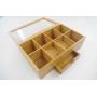 Bambusi Bamboo Tea Storage Boxes - Natural Wood Tea Chest Organizer with Small Drawer | Great Christmas Gift Idea Bambusi Bamboo Tea Storage Boxes - Natural Wood Tea Chest Organizer with Small Drawer | Great Christmas Gift Idea