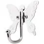 Coat Hooks Wall Mounted Metal Hooks Butterfly Style Coat Hanger 5 PCS Coat Hooks Wall Mounted Metal Hooks Butterfly Style Coat Hanger 5 PCS
