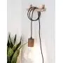 Small Leather Wall Hook, minimalist leather strap hanger for bath towel holder leather wall hook strap towel hook bathroom decor brass towel ring nordic home