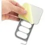 5pcs Random Color 4 Holes Wall-Mounted Clothes Hanger Household Plastic Drying Rack Self Adhesive Hanger Storage Holder Organizer Hanging Hook