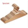 niumanery Aluminum Alloy Thicker Drying Racks Home Clothes Hanger Seamless Anti-Slip Rose Gold