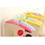 DNJKSA Colorful Anti-Slip Lint Padded Clothes Hanger Children Hanger(10 Pieces/Lot)(Random Color) DNJKSA Colorful Anti-Slip Lint Padded Clothes Hanger Children Hanger(10 Pieces/Lot)(Random Color)