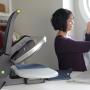 Steamfast SF-680 Digital Steam Press with Multiple Fabric Settings and Steam Burst Function,Stainless/Black