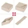 DIOMMELL 11 Pack Foldable Cloth Storage Boxes Closet Dresser Drawer Organizer Fabric Baskets Bins Containers Divider for Baby Clothes Underwear Bras Socks Lingerie Clothing,Beige 245 DIOMMELL 11 Pack Foldable Cloth Storage Boxes Closet Dresser Drawer Organizer Fabric Baskets Bins Containers Divider for Baby Clothes Underwear Bras Socks Lingerie Clothing,Beige 245