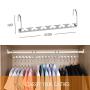 Giftol Space Saving Hangers Metal Hanger Magic Cascading Hanger Closet Clothes Organizer(20 Pack)