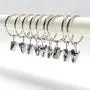 Plakza - Hanger Underwear - 10pcs Stainless Steel Clothespins Hook Laundry Clips Portable Bra Socks Hanger Pegs Racks Anti Wind - Stainless Clothes Bamboo Large Pegs Hooks Plastic Cute Hanging Clips W