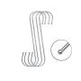 HHTHH 4 Pcs 12 Inch S Hook Tree Branch Hooks S Shape Hooks Metal Hanger Hook for Bird Feeders Baskets Plants Pot Lanterns and Ornaments