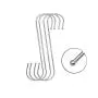 HHTHH 4 Pcs 12 Inch S Hook Tree Branch Hooks S Shape Hooks Metal Hanger Hook for Bird Feeders Baskets Plants Pot Lanterns and Ornaments HHTHH 4 Pcs 12 Inch S Hook Tree Branch Hooks S Shape Hooks Metal Hanger Hook for Bird Feeders Baskets Plants Pot Lanterns and Ornaments
