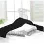 8pcs Velvet Clothes Hangers Premium Non-Slip Clothes Hangers, with Clips for Dress Jackets Coats Clothes Pants