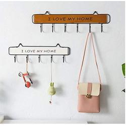 Wall Mounted Clothes Hanger 4 Hooks Hat Key Holder Laundry Coat Rack Hanging Storage Shelf for Home 5pcs Random Color