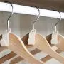 30Pcs Stable Clothes Hanger Connector Hooks Cascading Clothes Rack Hook Chest Space-Saving Attachment Huggable Style Hangers White 30Pcs Stable Clothes Hanger Connector Hooks Cascading Clothes Rack Hook Chest Space-Saving Attachment Huggable Style Hangers White