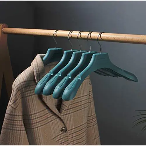 42.5Cm Strong Plastic Coat Clothes Top Hanger for Clothes (Including 1),Green,B 42.5Cm Strong Plastic Coat Clothes Top Hanger for Clothes (Including 1),Green,B