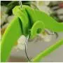 20pcs/Pack Creative Mini Flocking Clothes Hanger Easy Hook Closet Organizer Home Product Random Color