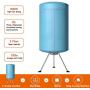 COSTWAY Portable Ventless Laundry Clothes Dryer Heater 900W Electric Folding Indoors Fast Air Dry Hot Drying Machine with Heater for Home & Dorms