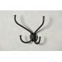 RTZEN Decorative Wall Mount Hanger | Double Wrought Iron Hook for Hat, Coat, Clothes, Towel, Robe | Black Metal Jacket Hanging Hooks Rack | Handmade Décor RTZEN Decorative Wall Mount Hanger | Double Wrought Iron Hook for Hat, Coat, Clothes, Towel, Robe | Black Metal Jacket Hanging Hooks Rack | Handmade Décor