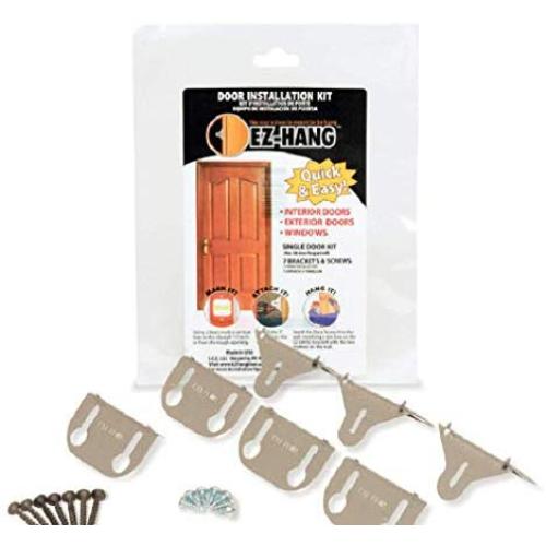 EZ-Hang Door Installation Kit - Quick and Easy Door Hanging: No Shims Required