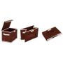 Seville Classics Fabric Storage Boxes Set, 2-Pack