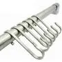S Shaped Hooks, Kitchen Stainless Steel Metal S Hanging Hooks, Heavy Duty Flat 6 Pack Set Metal Multipurpose Hooks Food for Butcher Meats, Organizing Utensils S Shaped Hooks, Kitchen Stainless Steel Metal S Hanging Hooks, Heavy Duty Flat 6 Pack Set Metal Multipurpose Hooks Food for Butcher Meats, Organizing Utensils