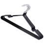 10pcs Random Color Children Adult Non-Slip Metal Shirt Trouser Hook Hangers Coat Hanger Clothes Accessories Rack