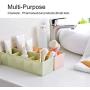 quysvnvqt Fashion Storage Boxes Storage Supplies Multi-grids Cosmetics Underwear Socks Holder Storage Boxes Rack Sundries Organizer for Home - Green