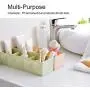 quysvnvqt Fashion Storage Boxes Storage Supplies Multi-grids Cosmetics Underwear Socks Holder Storage Boxes Rack Sundries Organizer for Home - Green