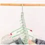 10pcs Random Color 9 Hole Support Circle Clothes Hanger Clothes Drying Racks Multifunction Plastic Scarf Clothes Hanger Hangers Storage Rack 10pcs Random Color 9 Hole Support Circle Clothes Hanger Clothes Drying Racks Multifunction Plastic Scarf Clothes Hanger Hangers Storage Rack