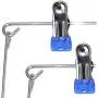 2pcs Random Color Heavy Duty 6 Tiers Metal Racks Skirt Pants Clothes Hanger Metal Foldable Wardrobe Storage Household Organizer Drying Hanger 2pcs Random Color Heavy Duty 6 Tiers Metal Racks Skirt Pants Clothes Hanger Metal Foldable Wardrobe Storage Household Organizer Drying Hanger