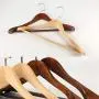 Aviat High-Grade Wooden Suit Hangers, Solid Wood Coat Hangers Non Slip Pants Bar - Smooth Finish Standard Coat Hanger Precisely Cut Notches for Jacket, Pant,Suit,Shirts,Skirts Clothes Hangers (F) Aviat High-Grade Wooden Suit Hangers, Solid Wood Coat Hangers Non Slip Pants Bar - Smooth Finish Standard Coat Hanger Precisely Cut Notches for Jacket, Pant,Suit,Shirts,Skirts Clothes Hangers (F)