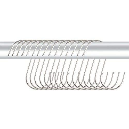 Spofit 15 Pack S Hooks Stainless Steel Hanger Hooks (M)