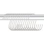 Spofit 15 Pack S Hooks Stainless Steel Hanger Hooks (M)